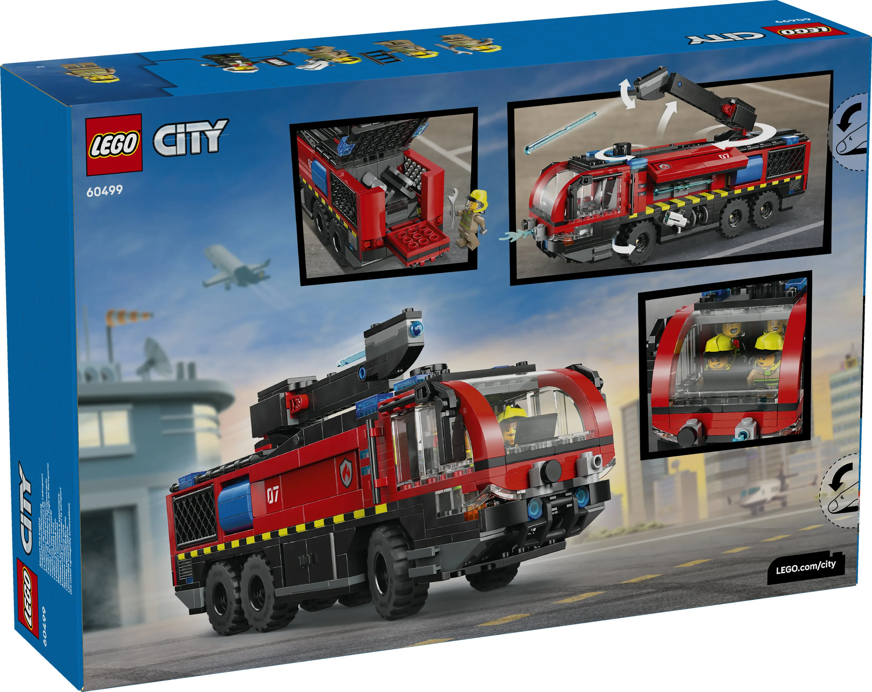 LEGO City Airport Fire Truck 60499