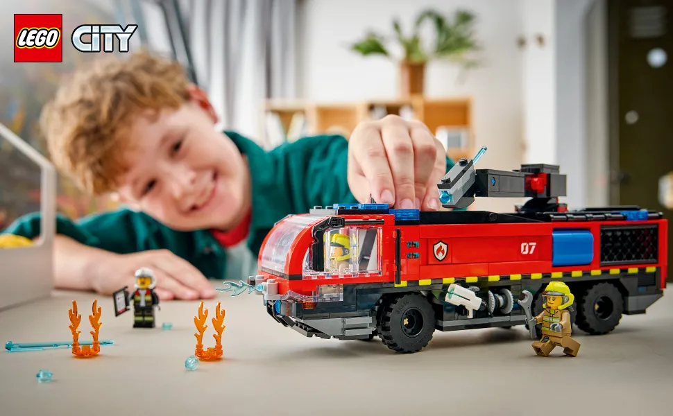 LEGO City Airport Fire Truck 60499