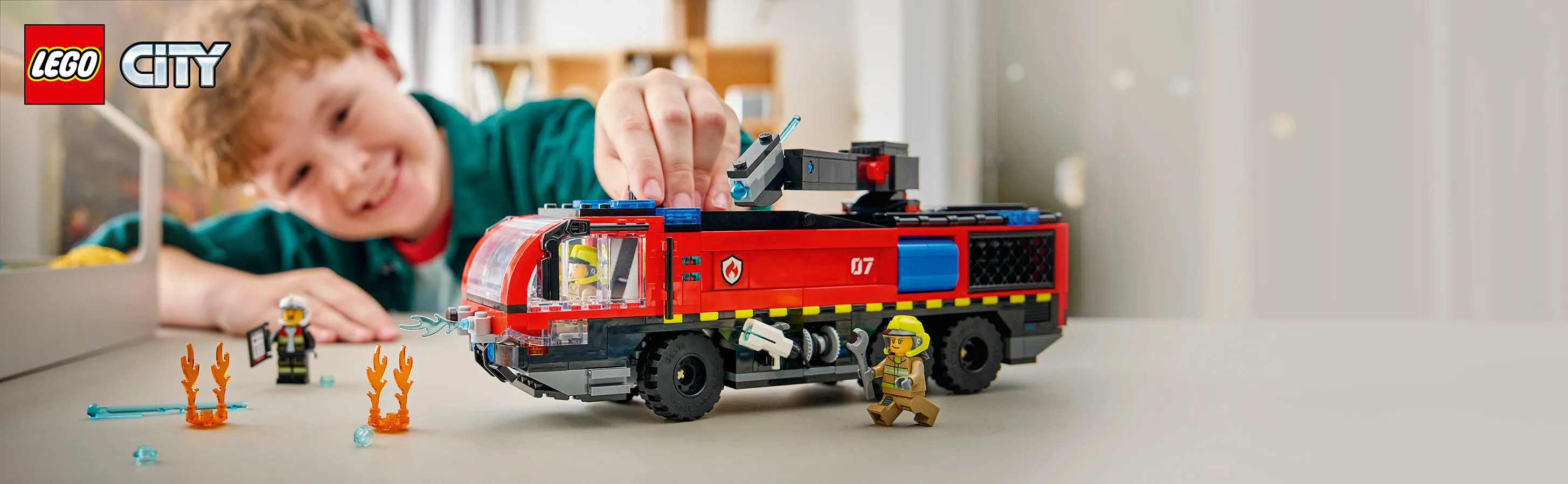 LEGO City Airport Fire Truck 60499