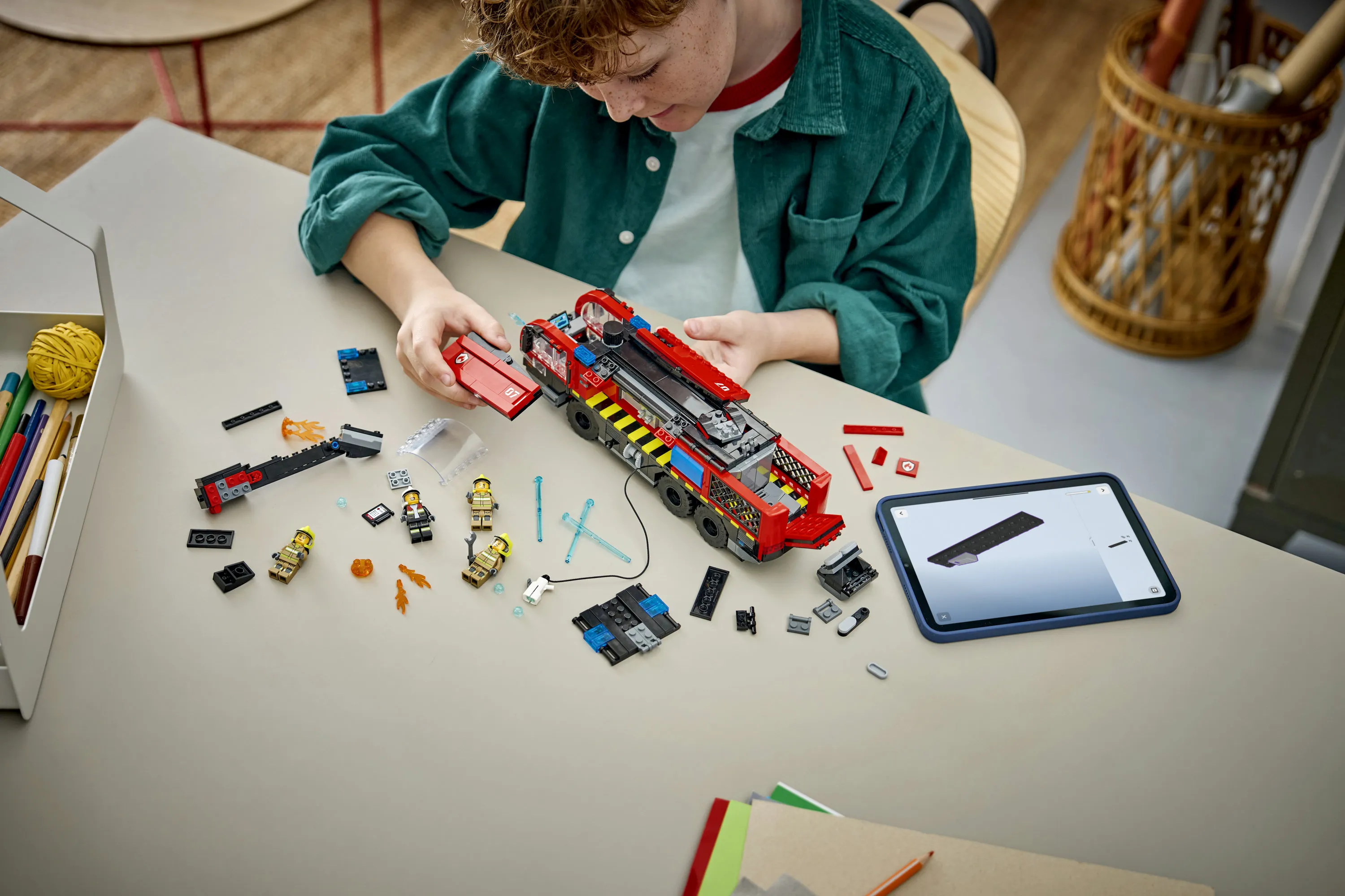 LEGO City Airport Fire Truck 60499