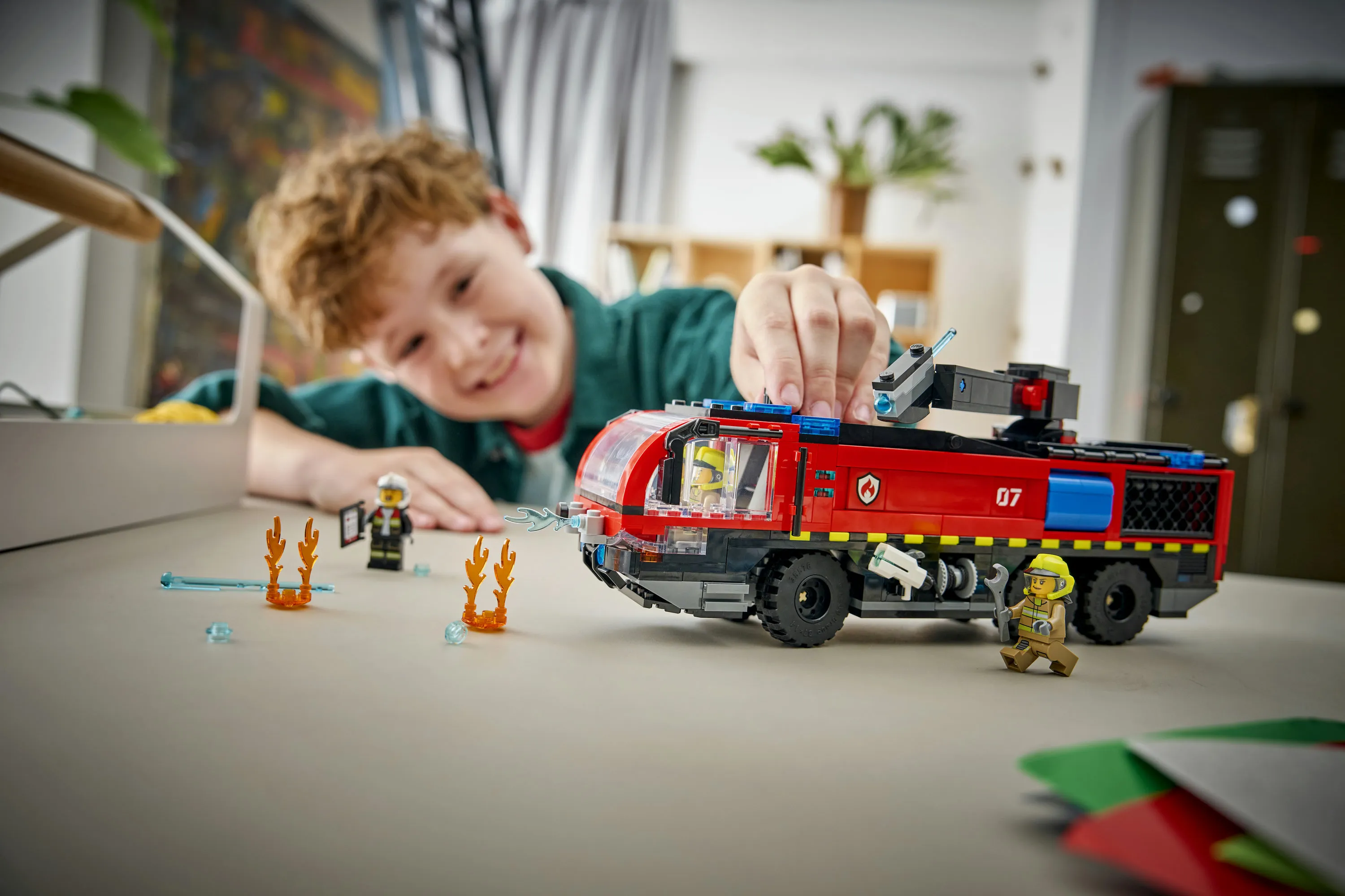 LEGO City Airport Fire Truck 60499
