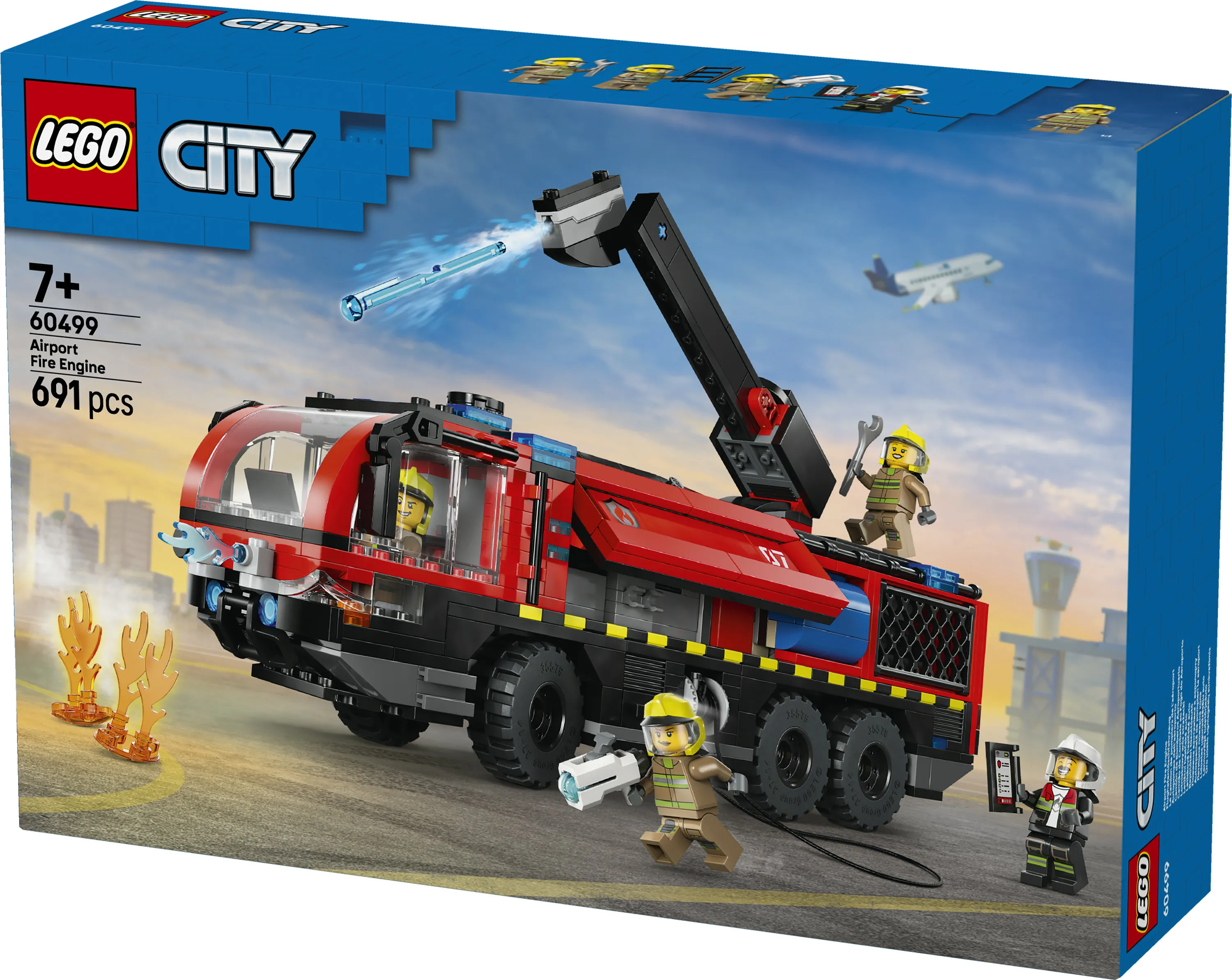 LEGO City Airport Fire Truck 60499