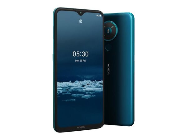 Nokia 5.3 3/64 GB - mobiltelefon, cyan
