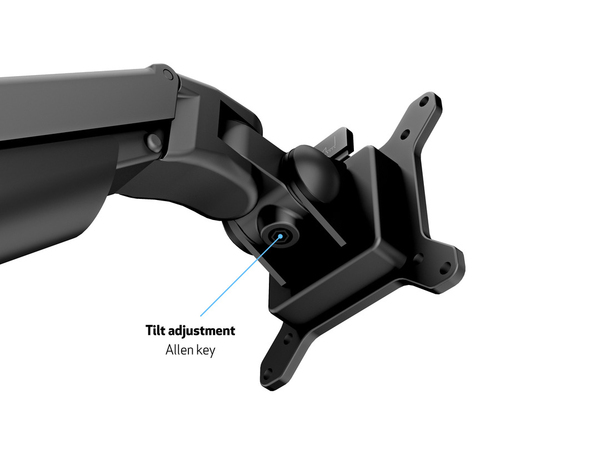 Multibrackets M VESA Gas Lift Arm Basic, -monitor arm, black, 15&quot;-32&quot;, 10kg