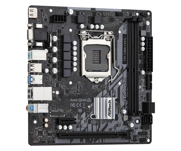 ASRock H510M-HVS R2.0 mATX -emolevy