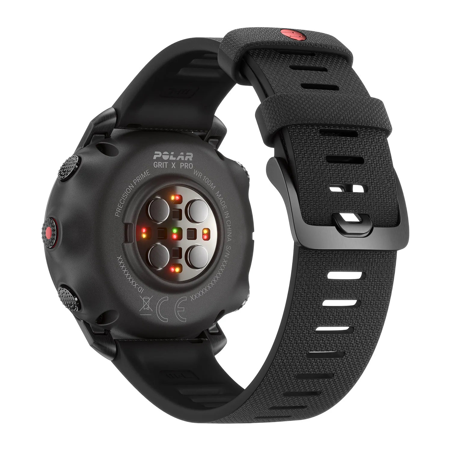 Polar Grit X Pro -urheilukello, Musta