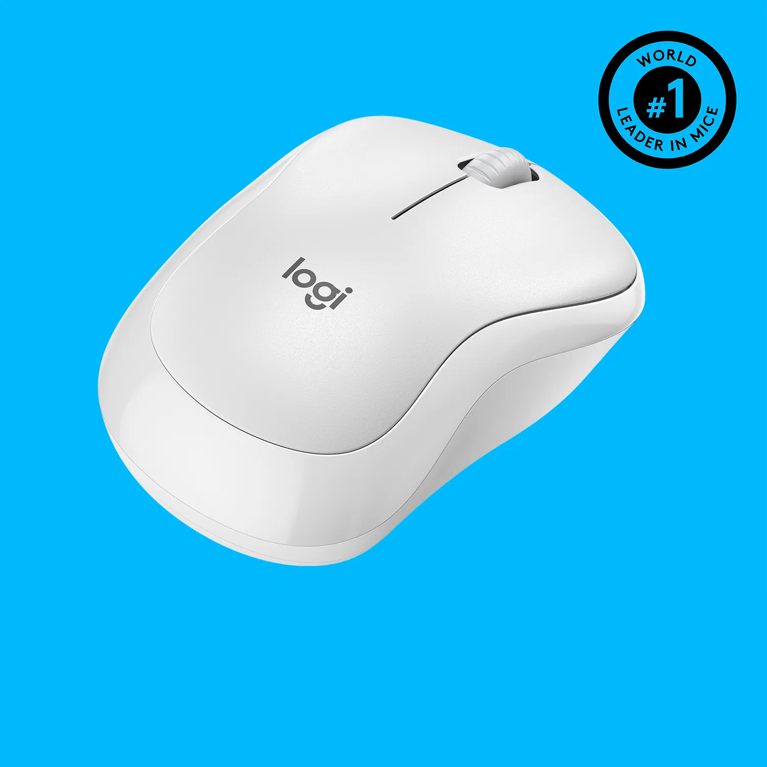 Logitech M220 - wireless mouse, white