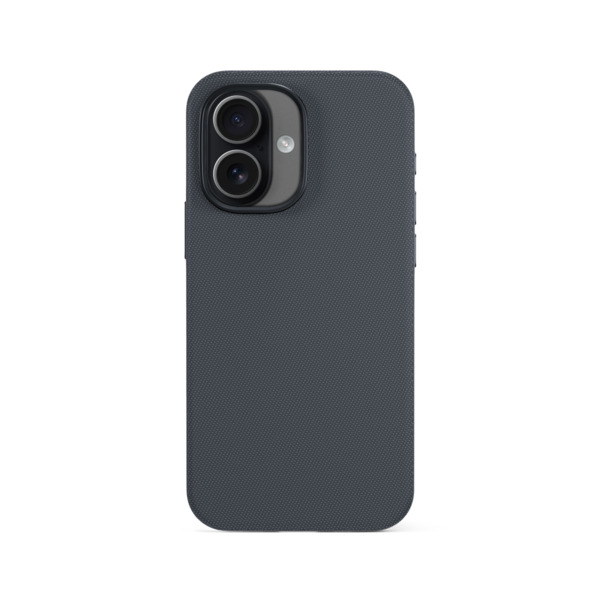 Epico SolidWoven Pro Mag+ Case | iPhone 17 | Qi2  &amp;  MagSafe Compatible | Black | Raised Edges  &amp;  Camera Frame