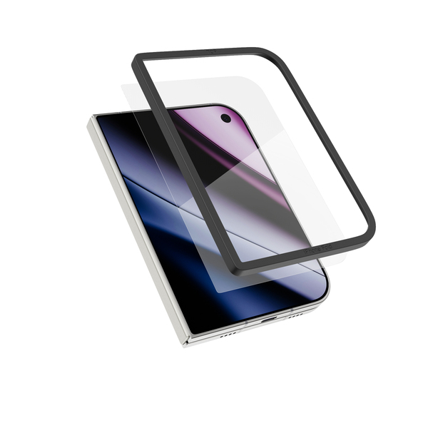 Epico AntiReflective Glass Applicator iPhone Duo -panssarilasi, ulkon&auml;ytt&ouml;, kuoriyhteensopiva