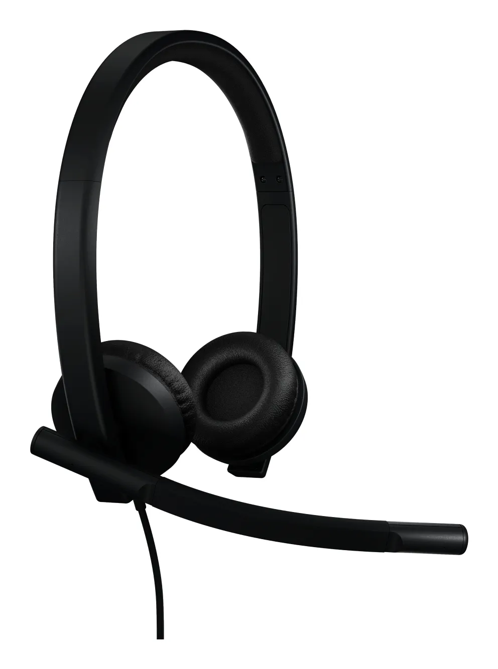 Logitech H570e Stereo USB-A MS Teams - headtset, black