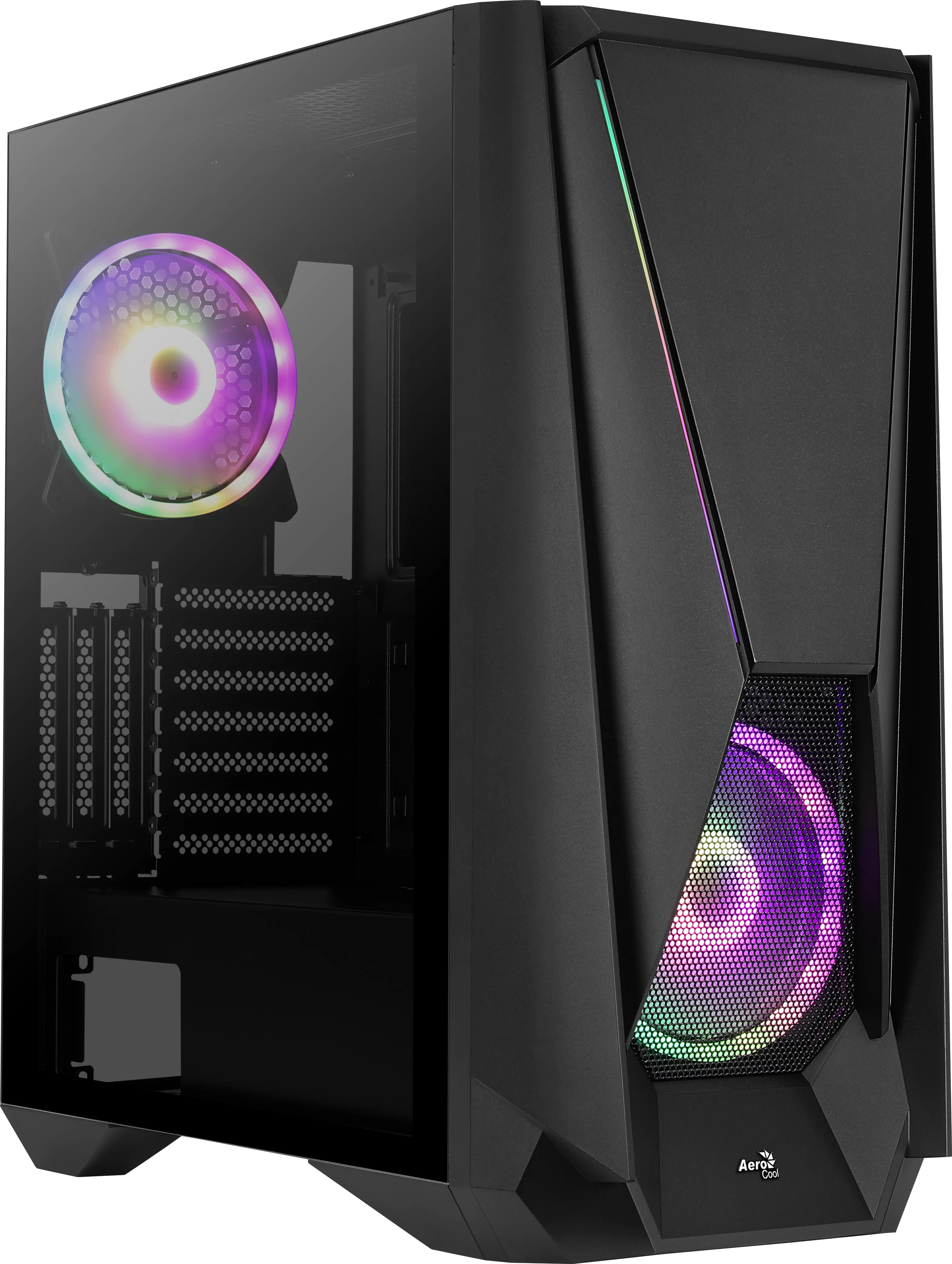 Visor Midi Tower Black
