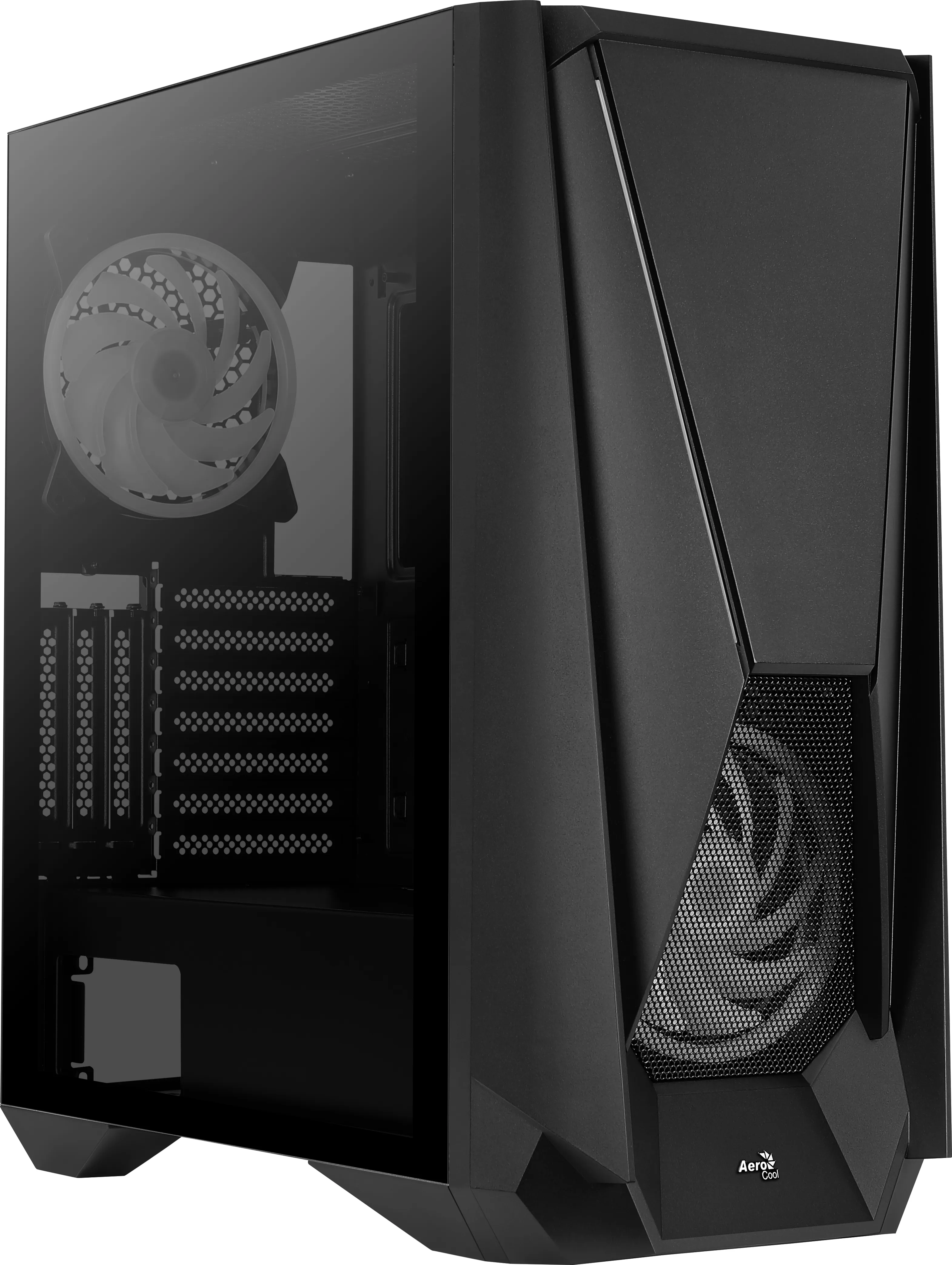 Visor Midi Tower Black
