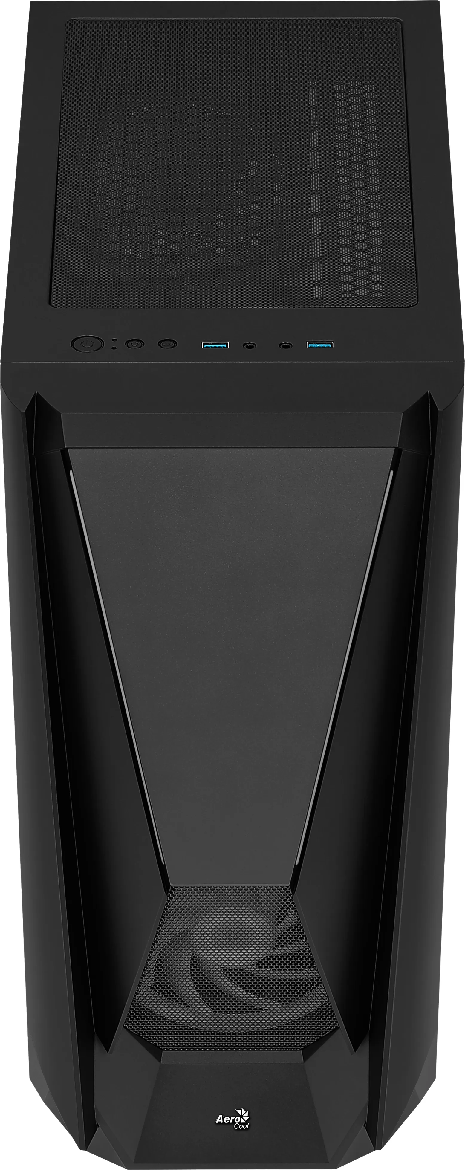 Visor Midi Tower Black