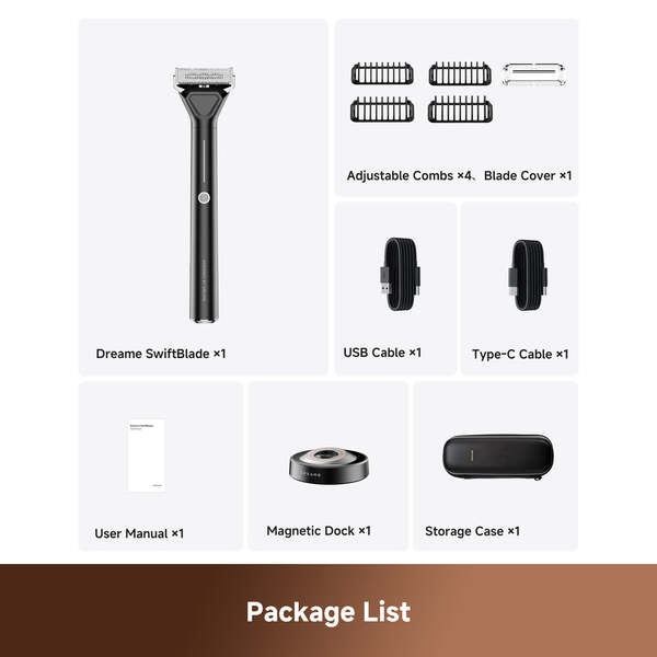 Dreame SwiftBlade AG01A Wet &amp; Dry Electric Shaver