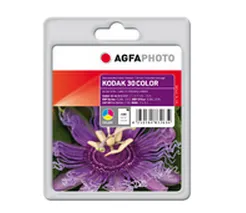 AgfaPhoto APK30C -mustekasetti, 37 ml, syaani/magenta/keltainen