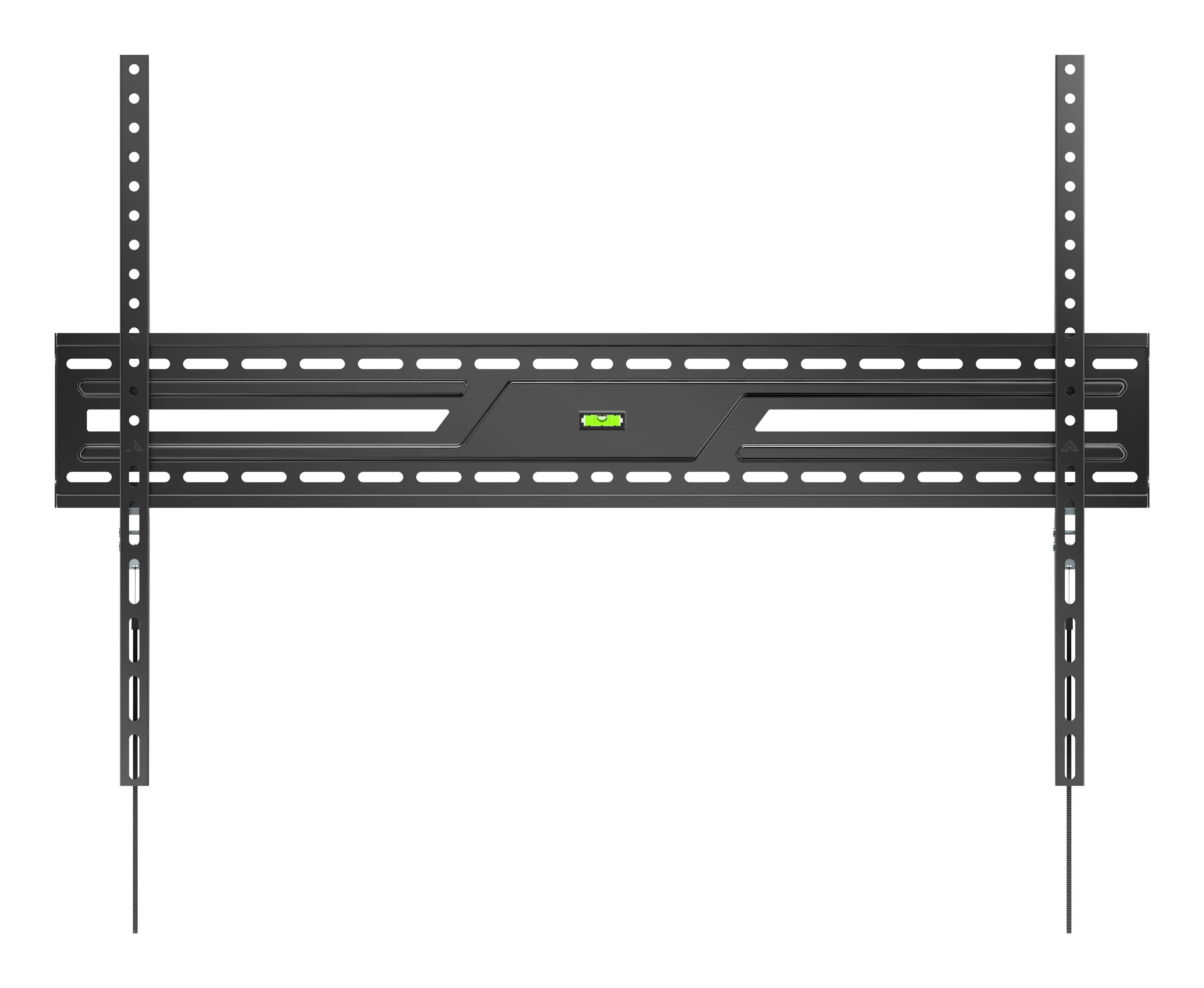 Deltaco ARM-1152-B Fixed Wall Mount, 43-100", 75 kg, Black