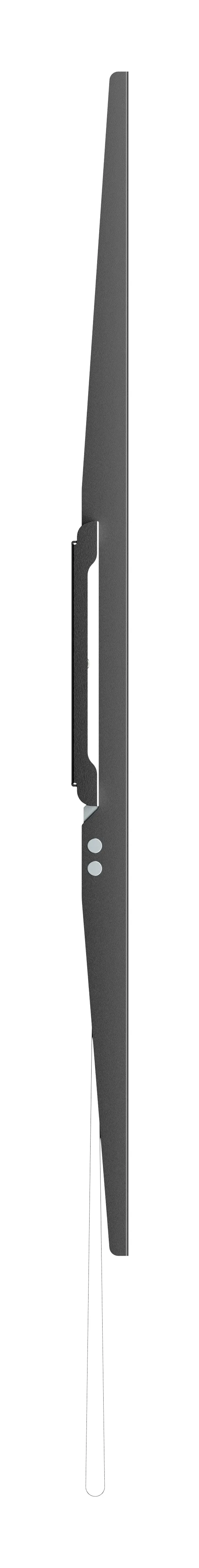 Deltaco ARM-1152-B Fixed Wall Mount, 43-100", 75 kg, Black