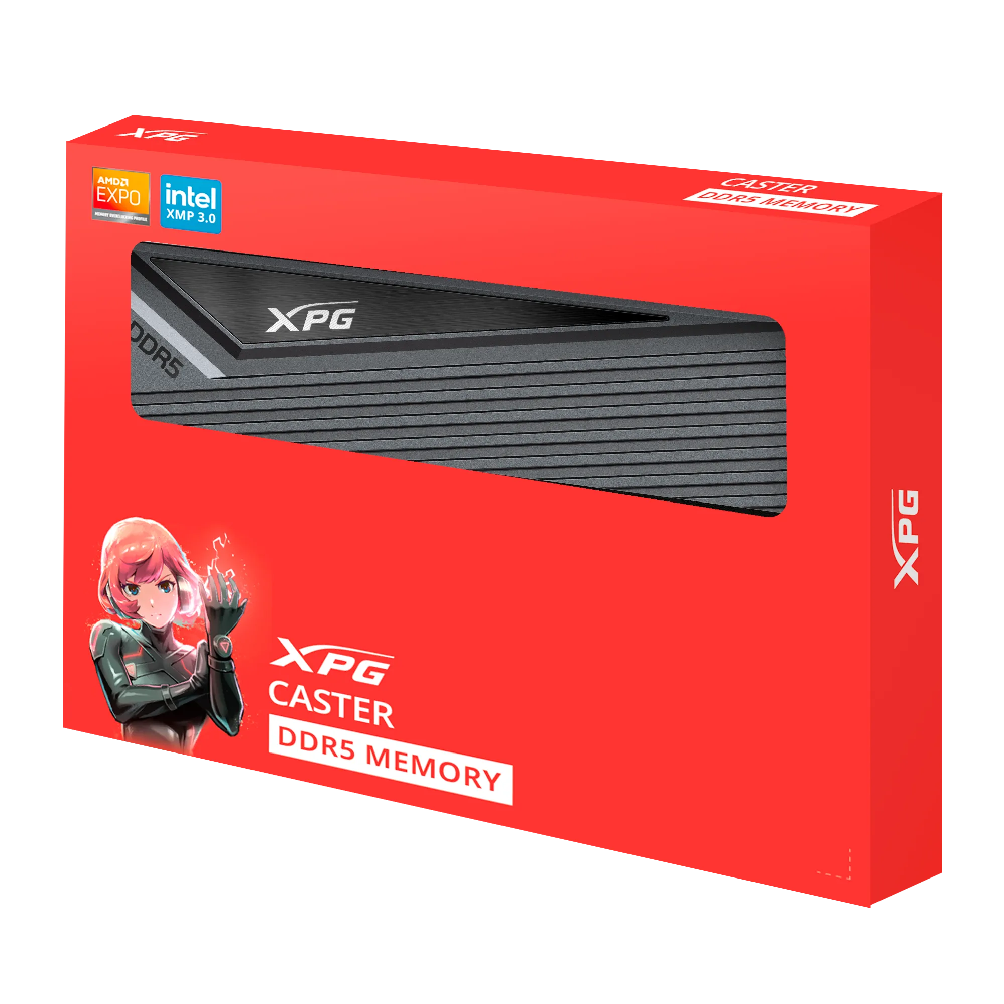 ADATA DDR5 - 64GB - 6000 - CL - 30 (2x 32 GB) dual kit (grey, AX5U6000C3032G-DCCAGY, XPG Caster, INTEL XMP) ADATA DDR5 - 64GB - 6000 - CL - 30 (2x 32 GB) dual kit (grey, AX5U6000C3032G-DCCAGY, XPG Caster, INTEL XMP)