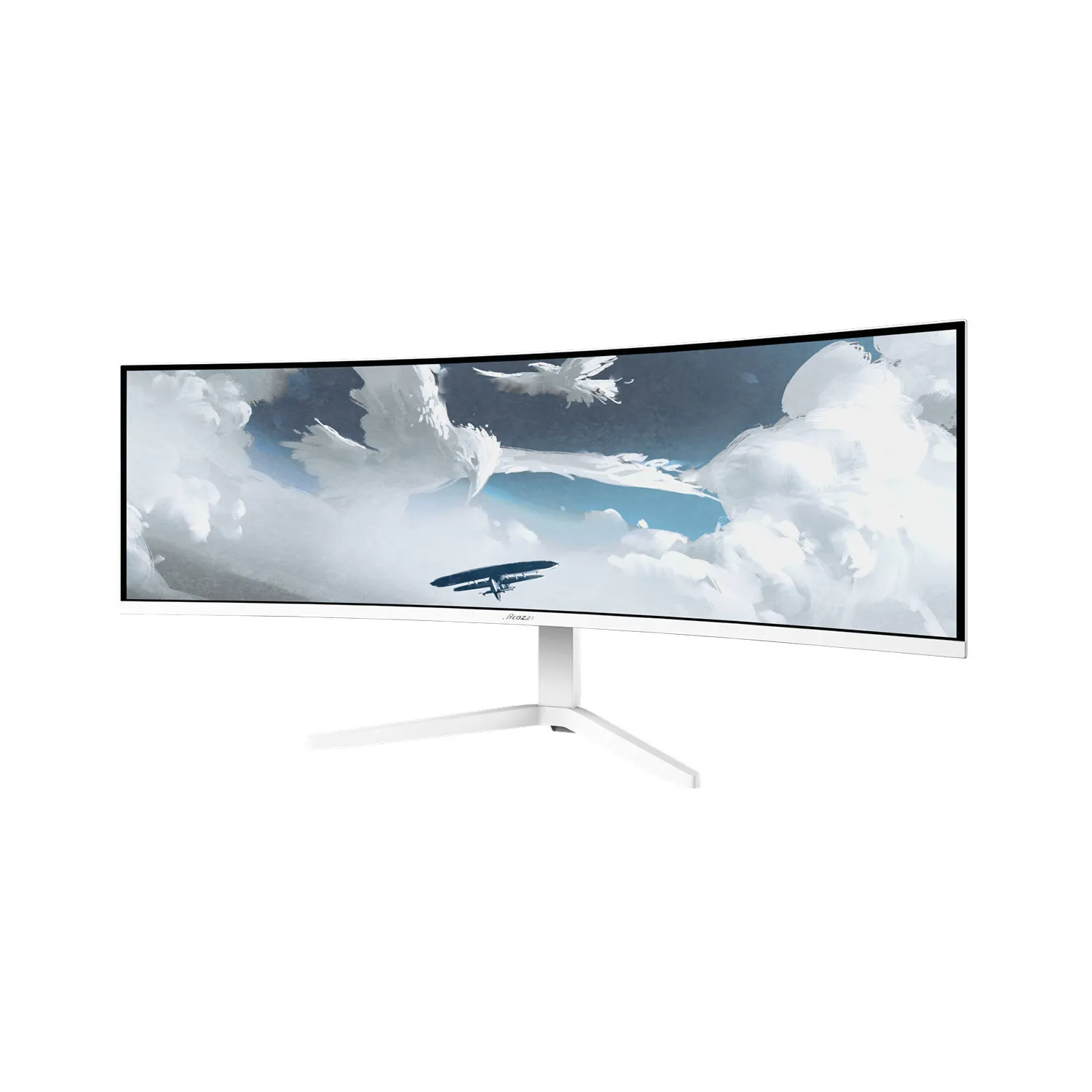 Arozzi Nova 49" DQHD, VA -kaareva pelin&auml;ytt&ouml;, USB-C hub, HDR, 165Hz