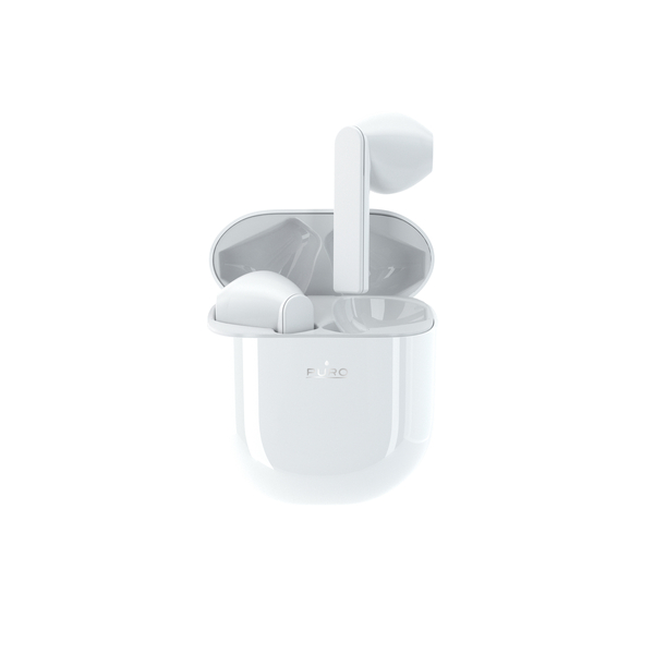 Puro Bluetooth Earphones ICON POD PLUS w/char base, Wht