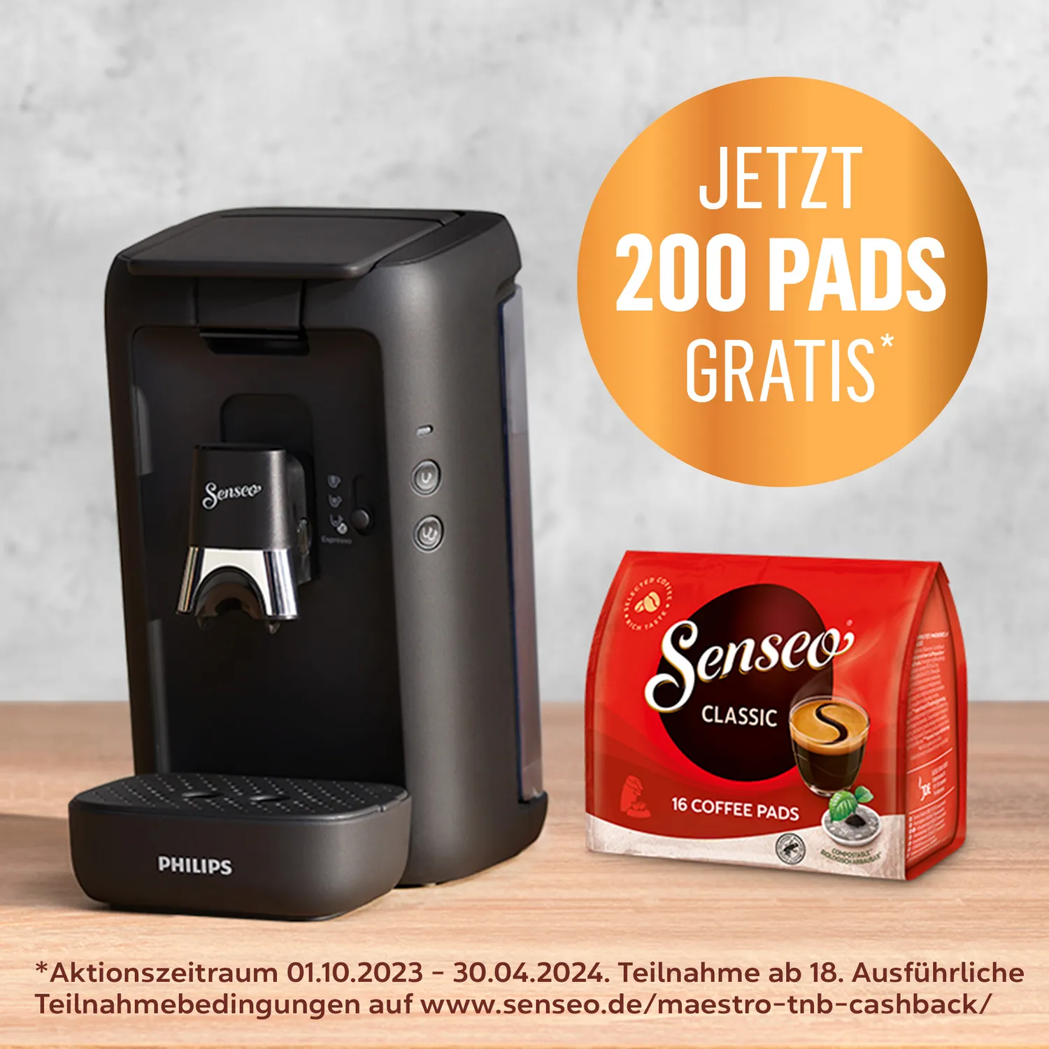 Philips Senseo Maestro - coffee maker, black