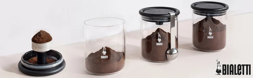 Bialetti storage box Glass