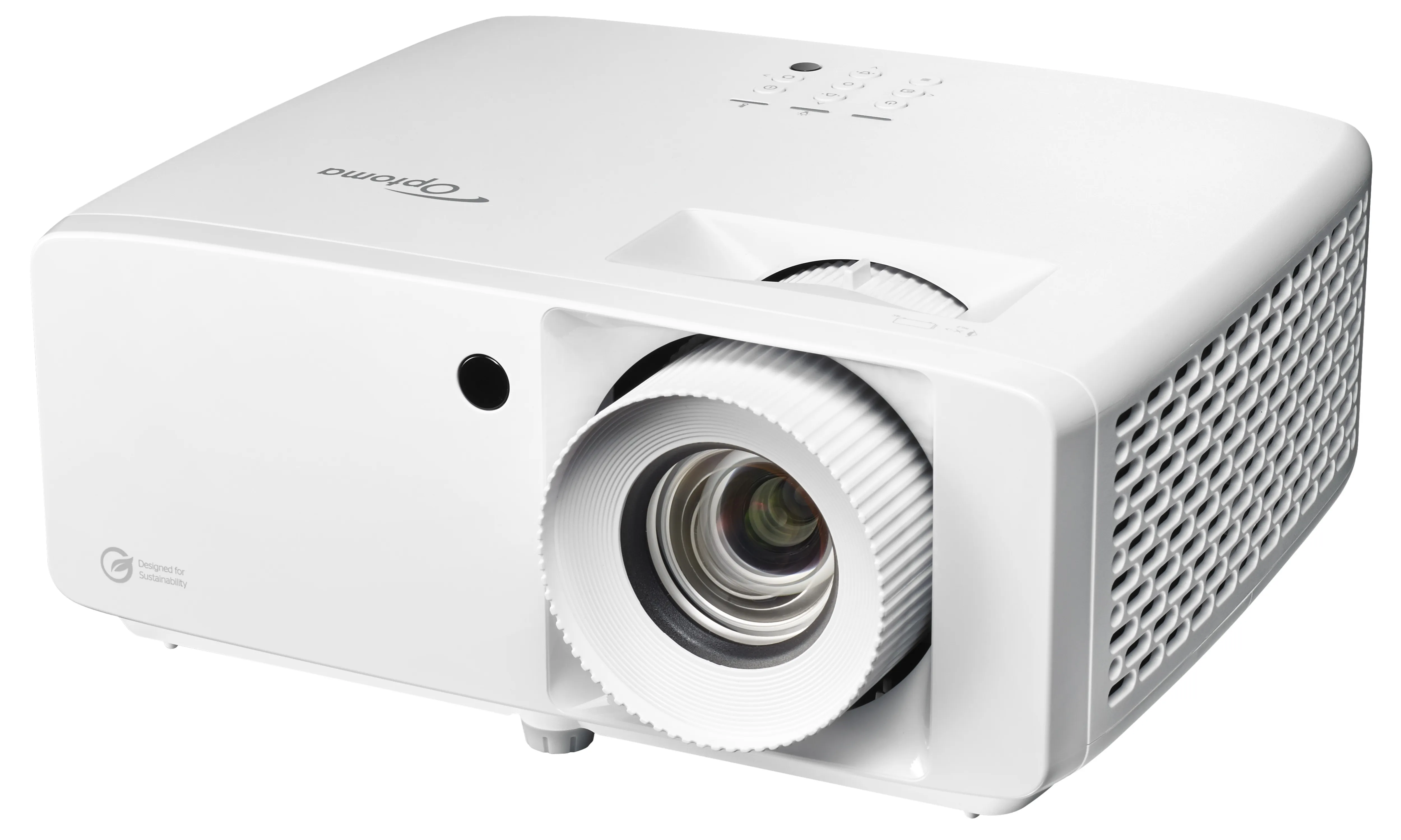 Optoma UHZ35 DLP 4K UHD 3500 ANSI lm Laser Projector, White