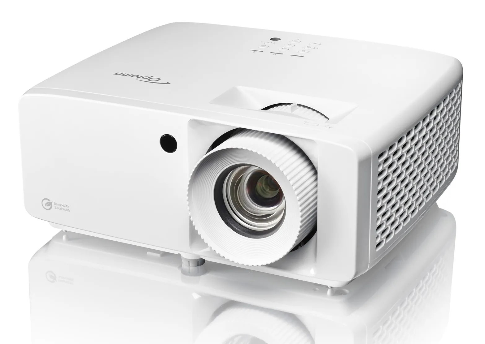 Optoma UHZ35 DLP 4K UHD 3500 ANSI lm Laser Projector, White