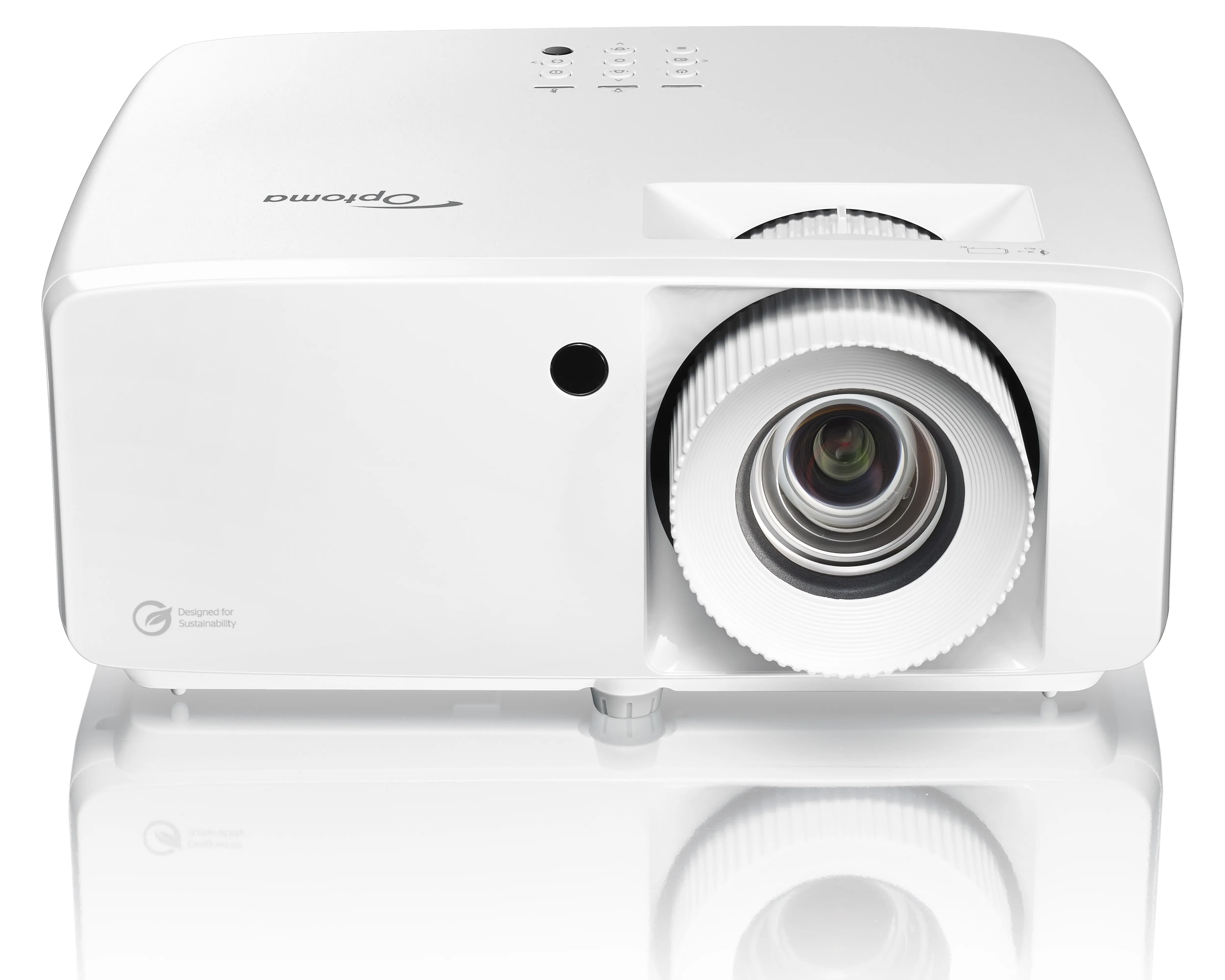 Optoma UHZ35 DLP 4K UHD 3500 ANSI lm Laser Projector, White