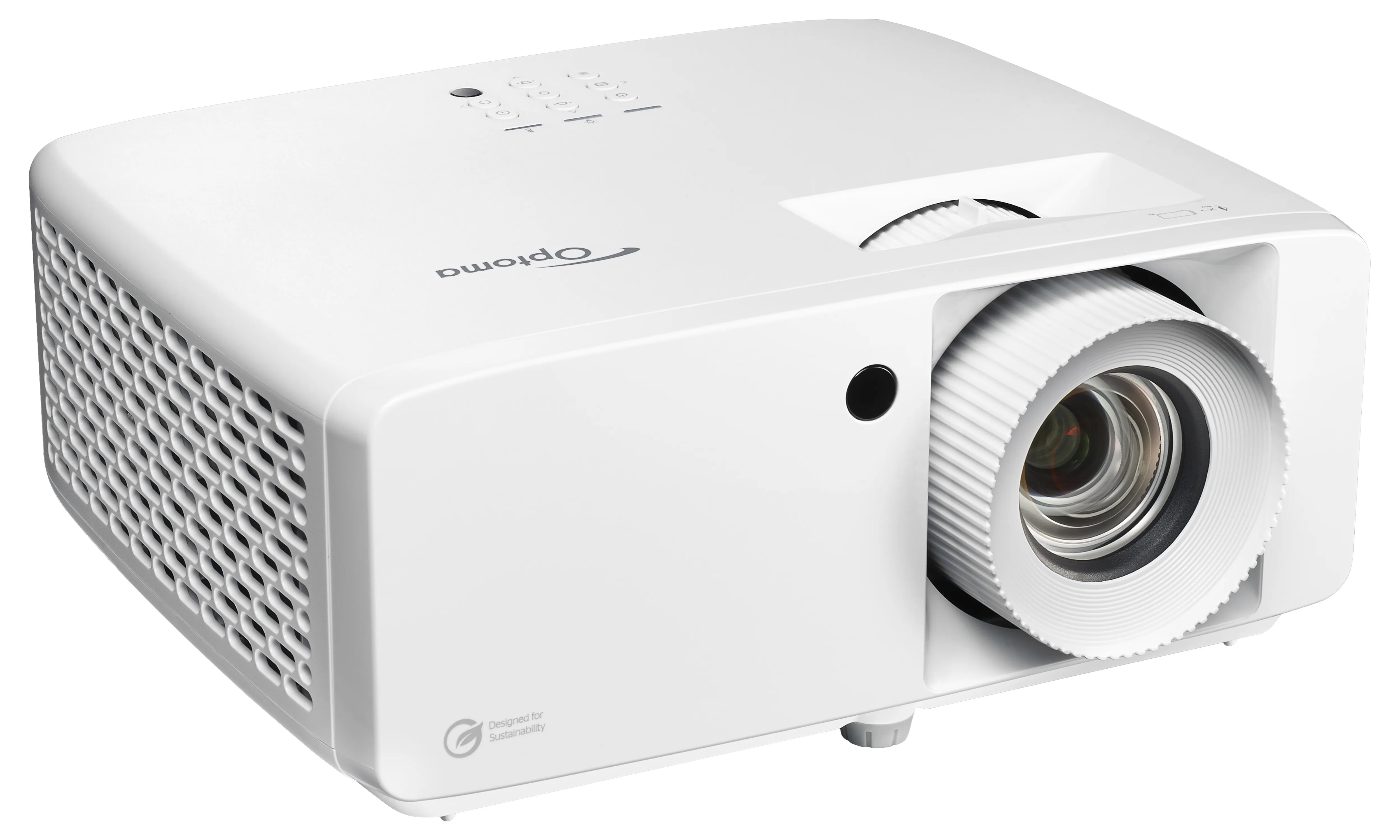 Optoma UHZ35 DLP 4K UHD 3500 ANSI lm Laser Projector, White