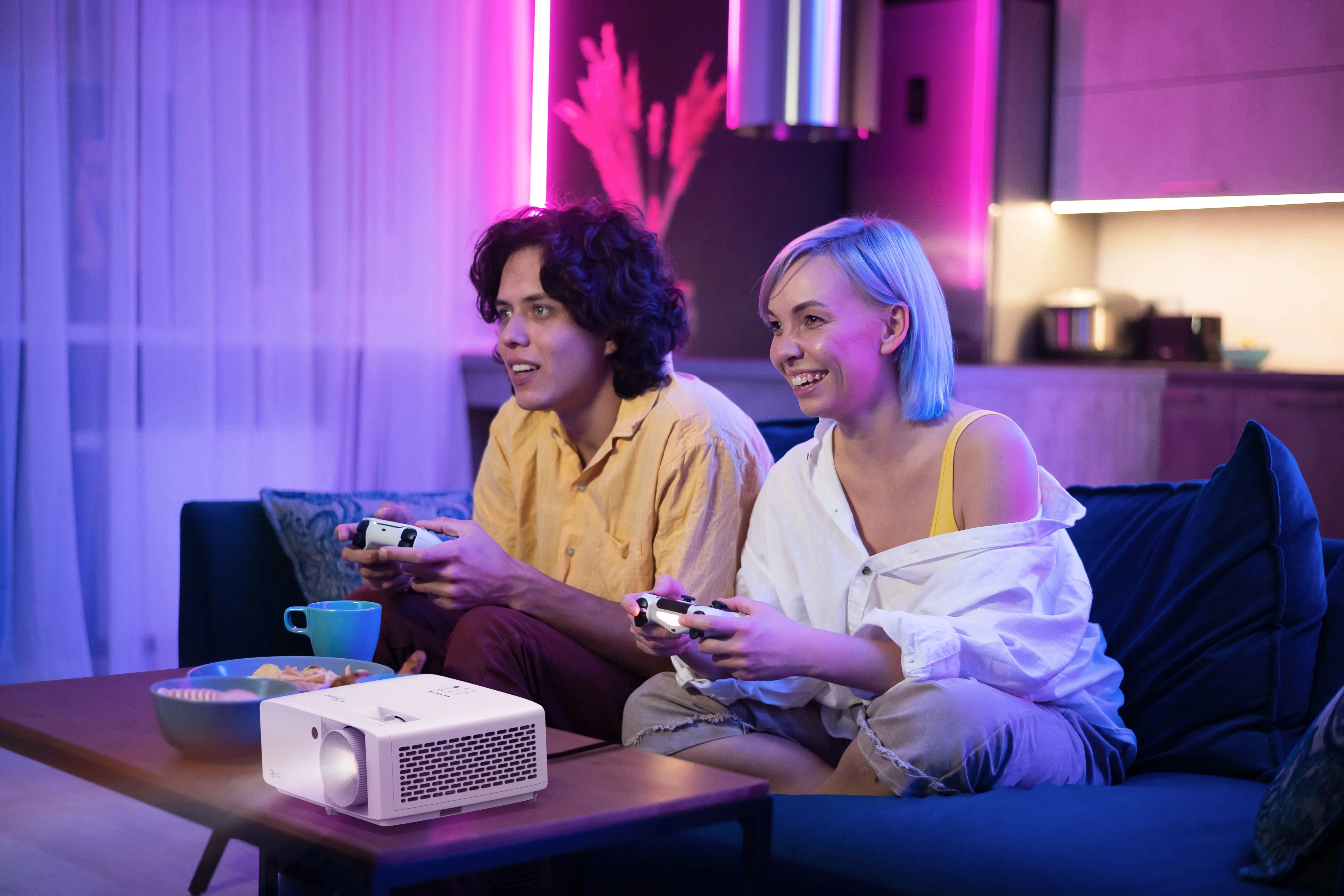 Optoma UHZ35 DLP 4K UHD 3500 ANSI lm Laser Projector, White