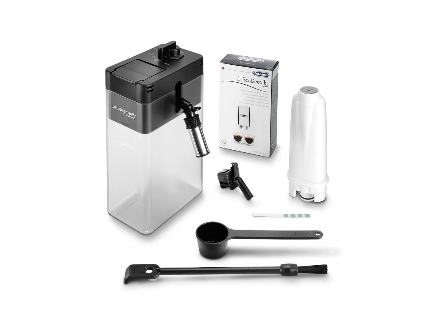 De'Longhi PrimaDonna Soul ECAM610.55.SB helautomatisk espressomaskin, silver/svart