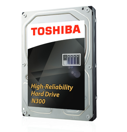Toshiba 4TB N300, 3.5", SATA, 7200rpm, 128MB - HDD