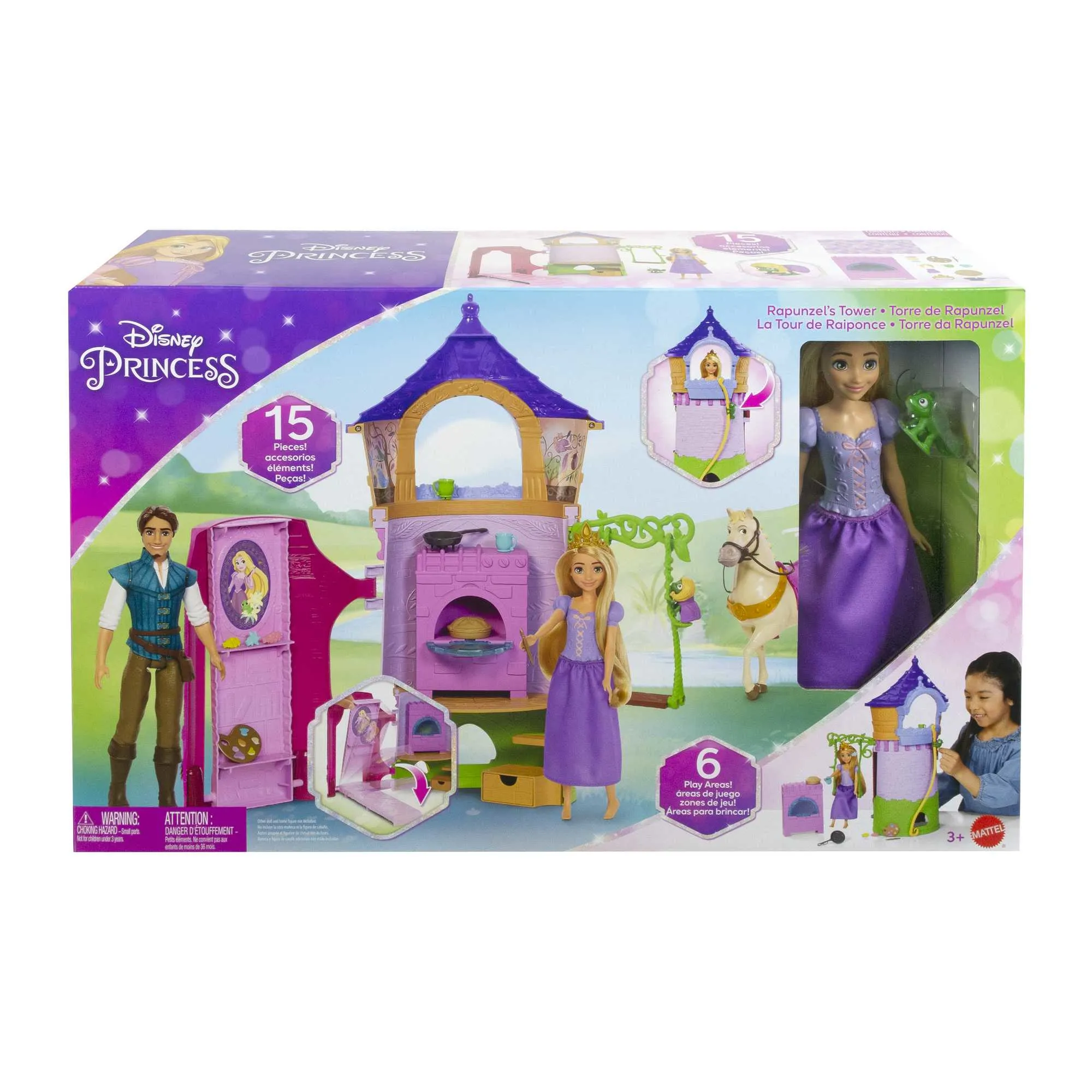 Mattel Disney Princess Rapunzels Tower Play Building