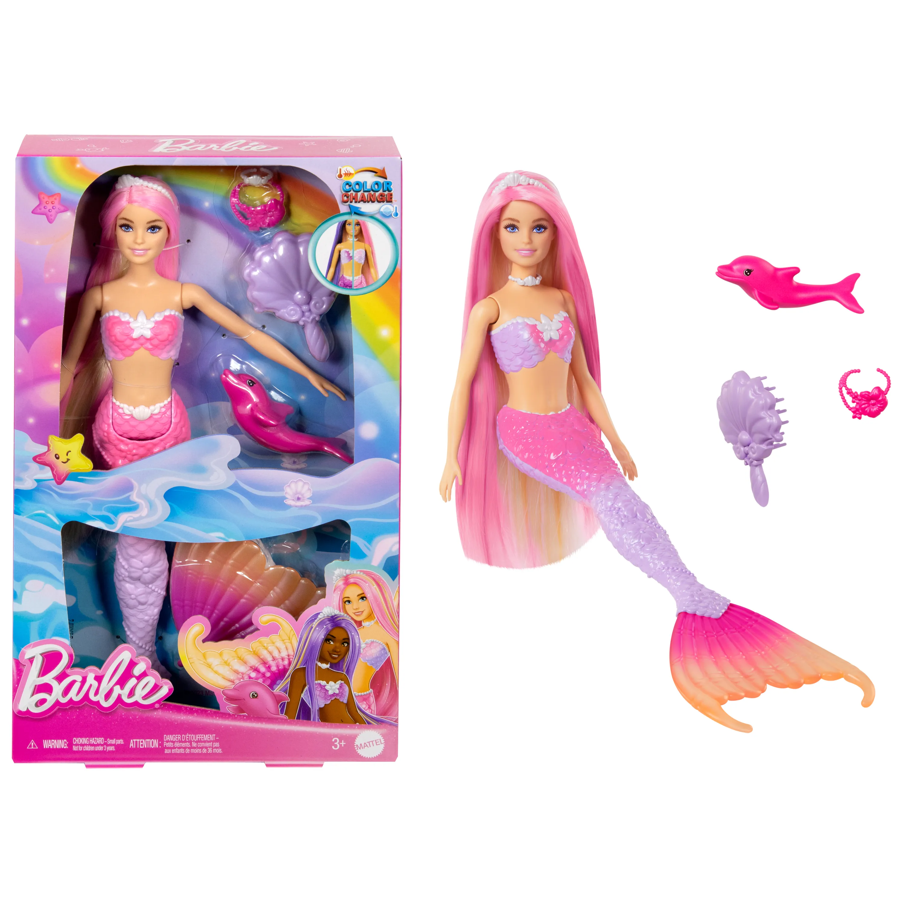 Mattel Barbie Dreamtopia Mermaid Doll 1 (Color Changing)