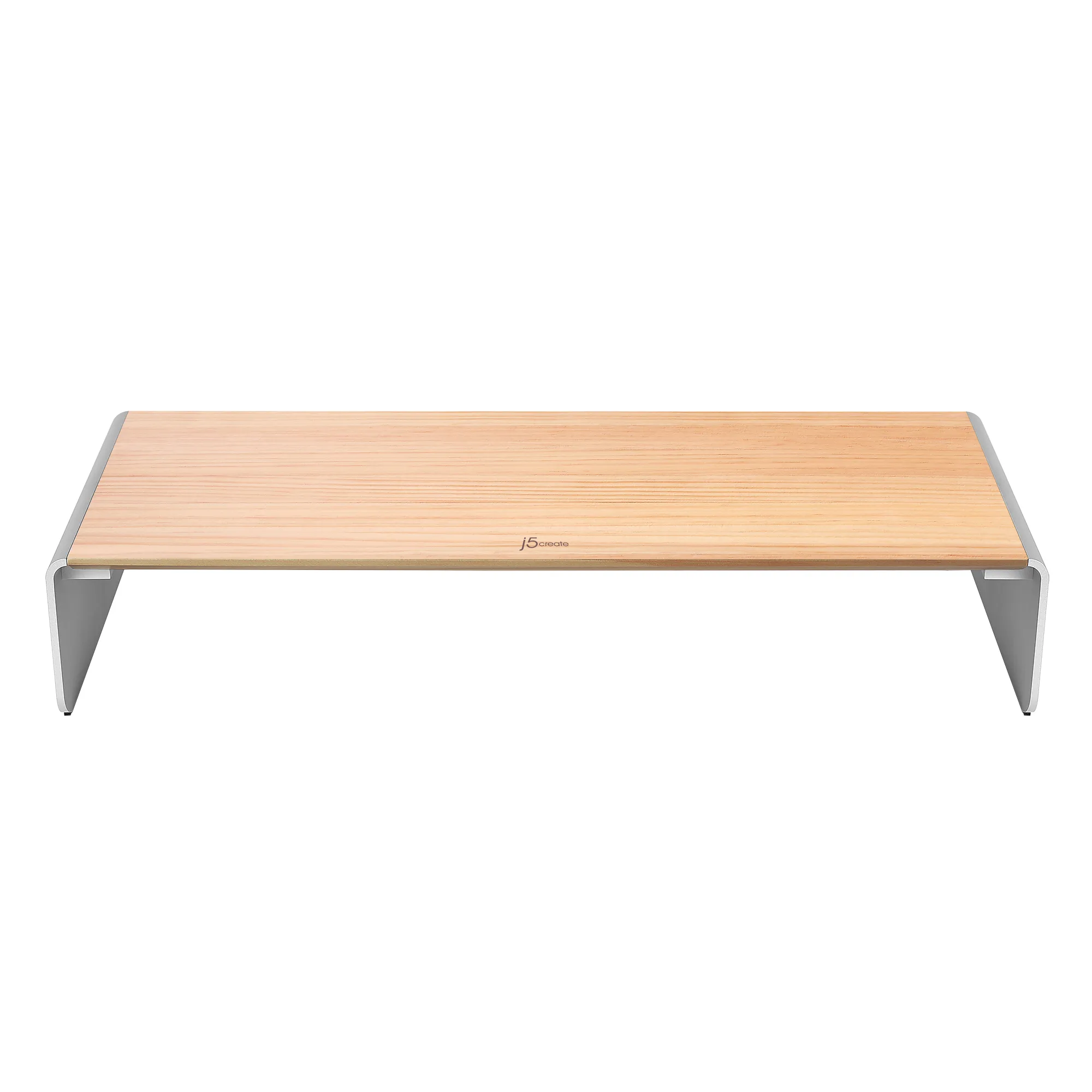 J5 Create WOOD MONITOR STAND WITH DOCKING - STATION