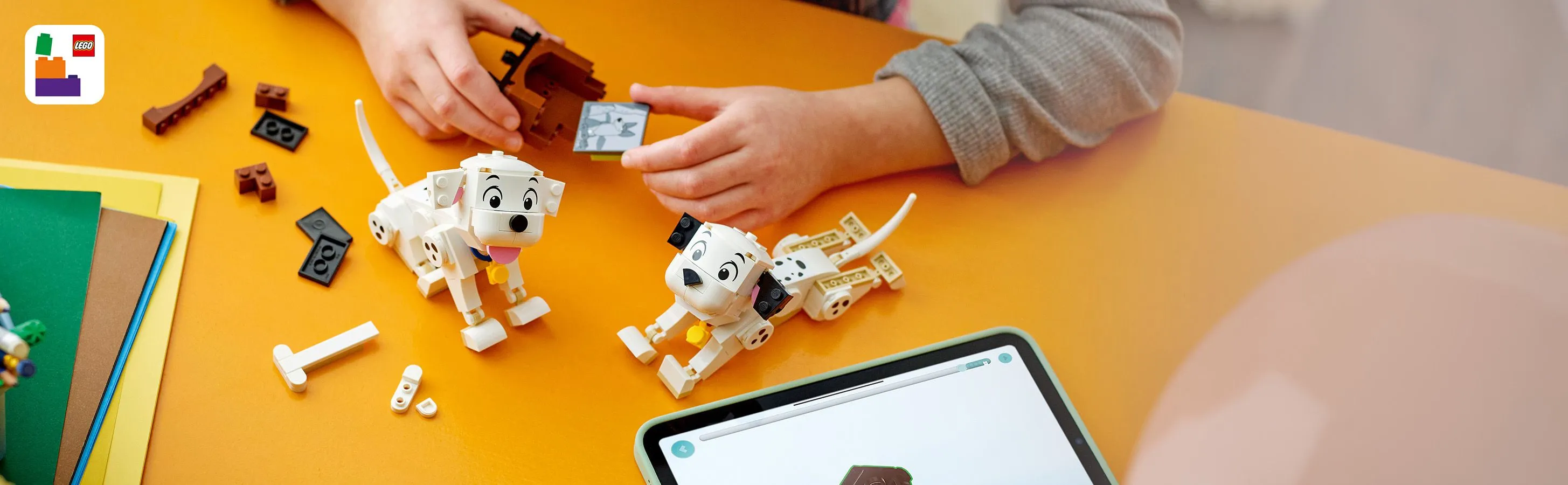 LEGO Disney 101 Dalmatians Puppies: Laikku and Pipsa 43271