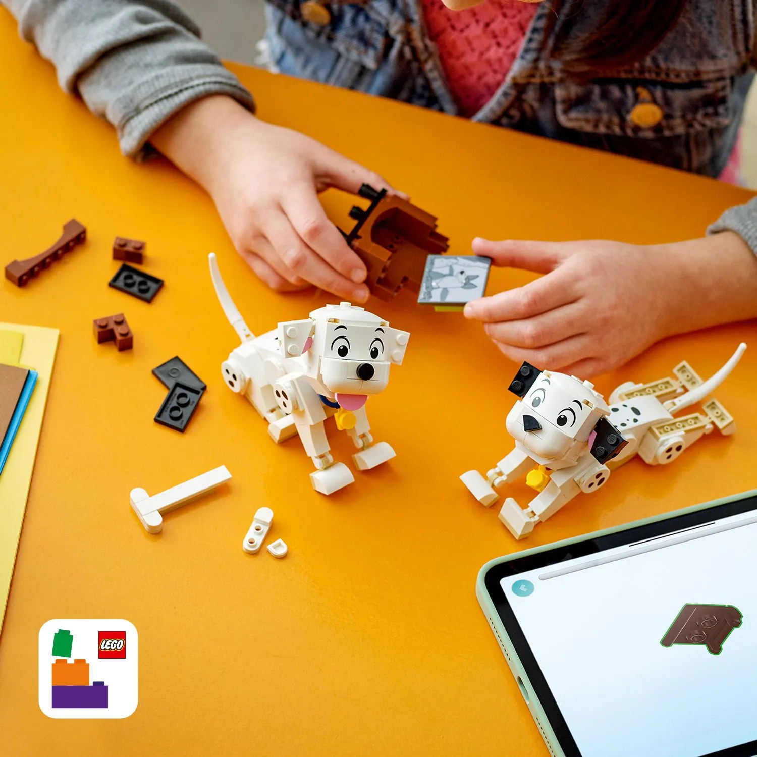 LEGO Disney 101 Dalmatians Puppies: Laikku and Pipsa 43271