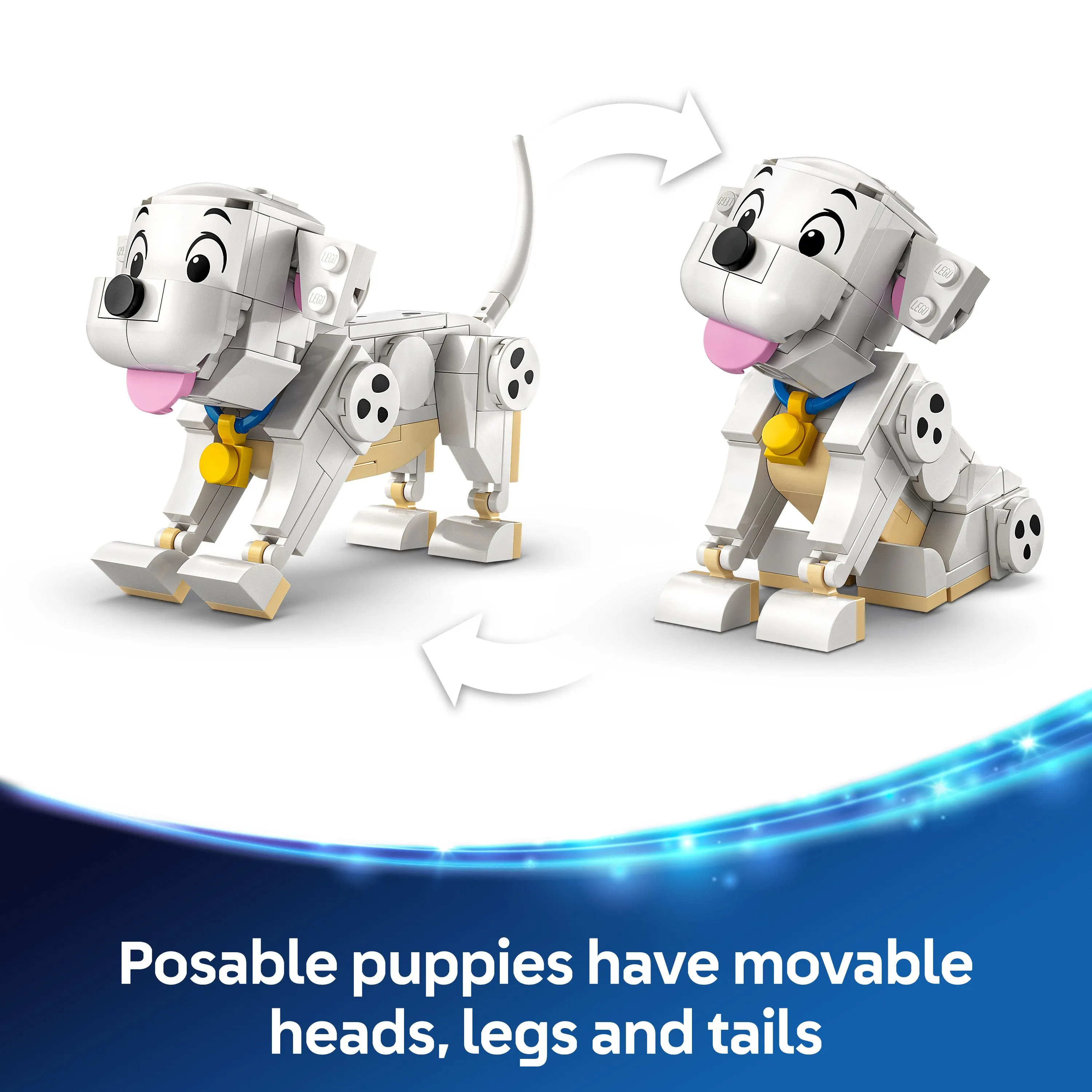 LEGO Disney 101 Dalmatians Puppies: Laikku and Pipsa 43271