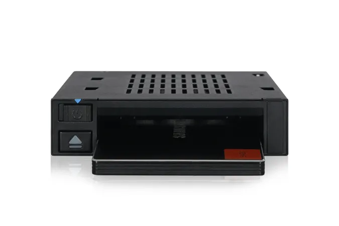 ICY DOCK 1x 2.5" to 1x 3.5" bay mobile rack SATA/SAS metal trayless