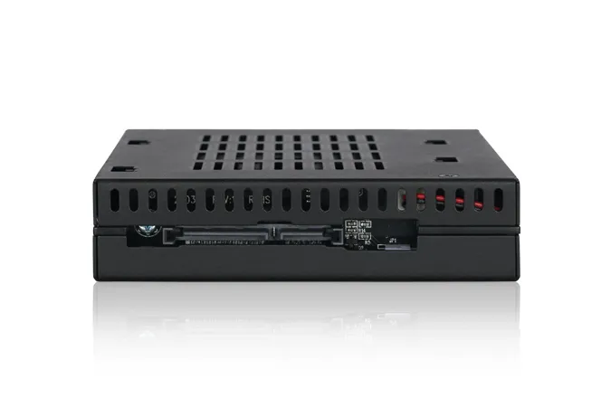ICY DOCK 1x 2.5" to 1x 3.5" bay mobile rack SATA/SAS metal trayless
