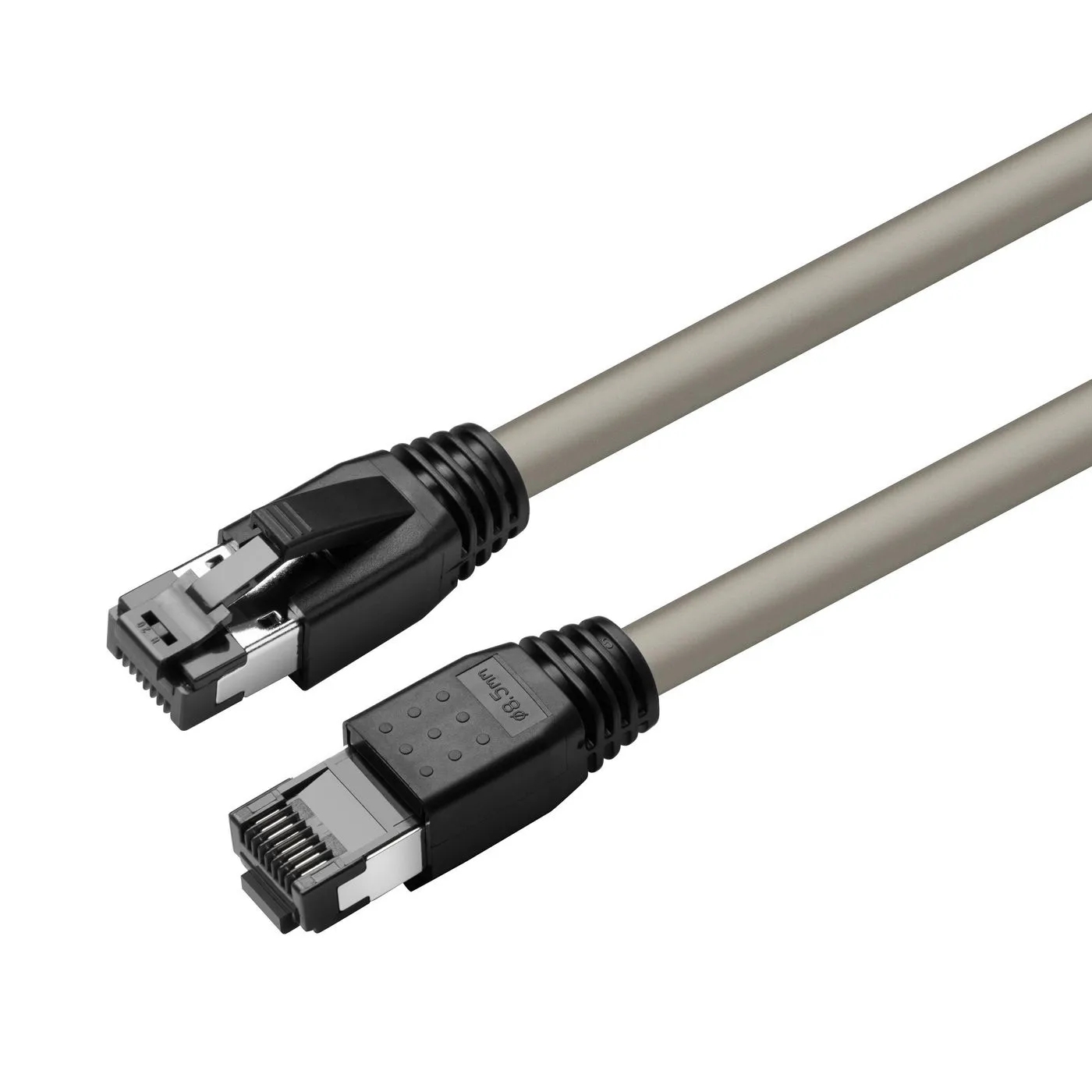 MicroConnect Cat8.1 S/FTP - nätverkskabel, 2 m, Grå