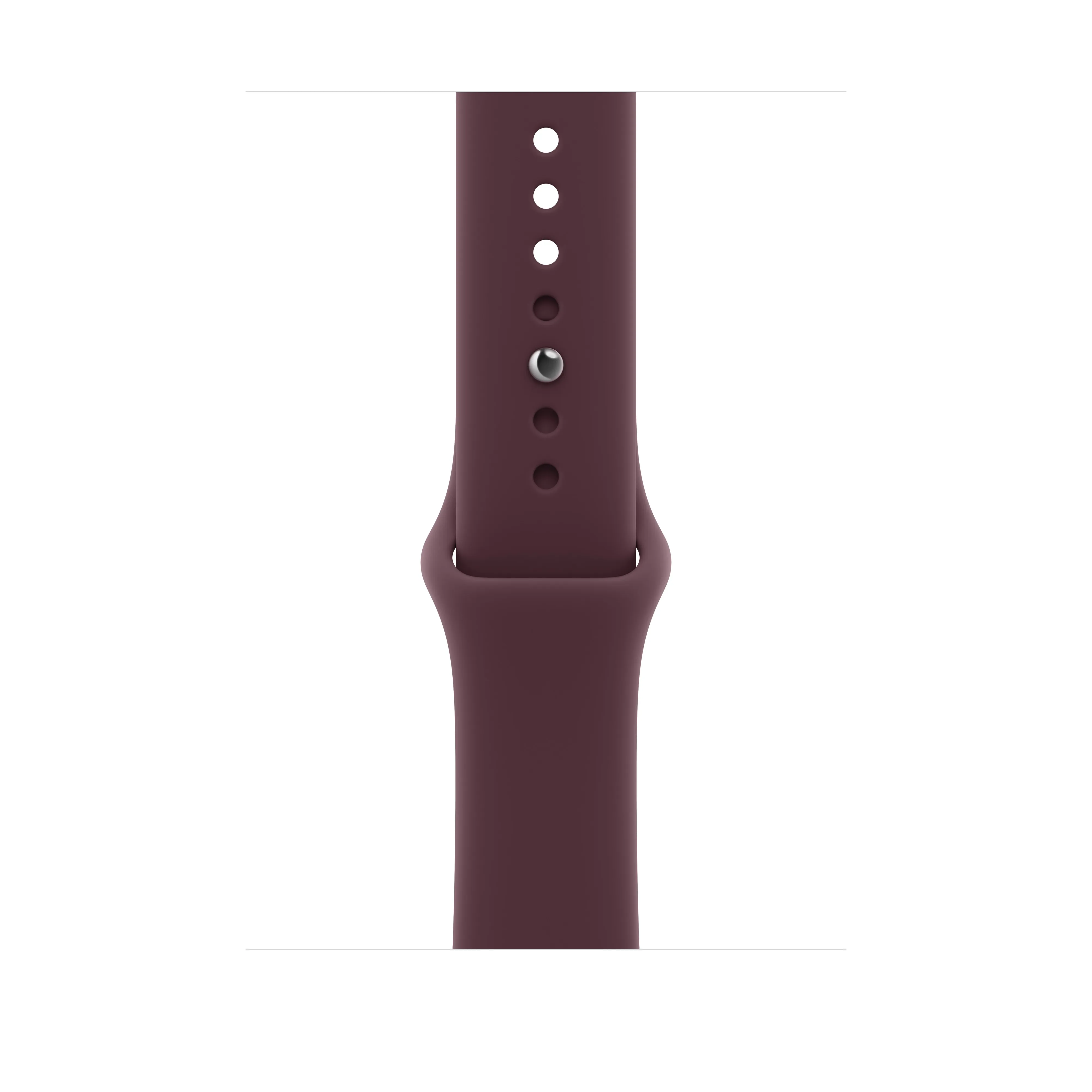 Apple Watch 46 mm -urheiluranneke, viininpunainen, S/M