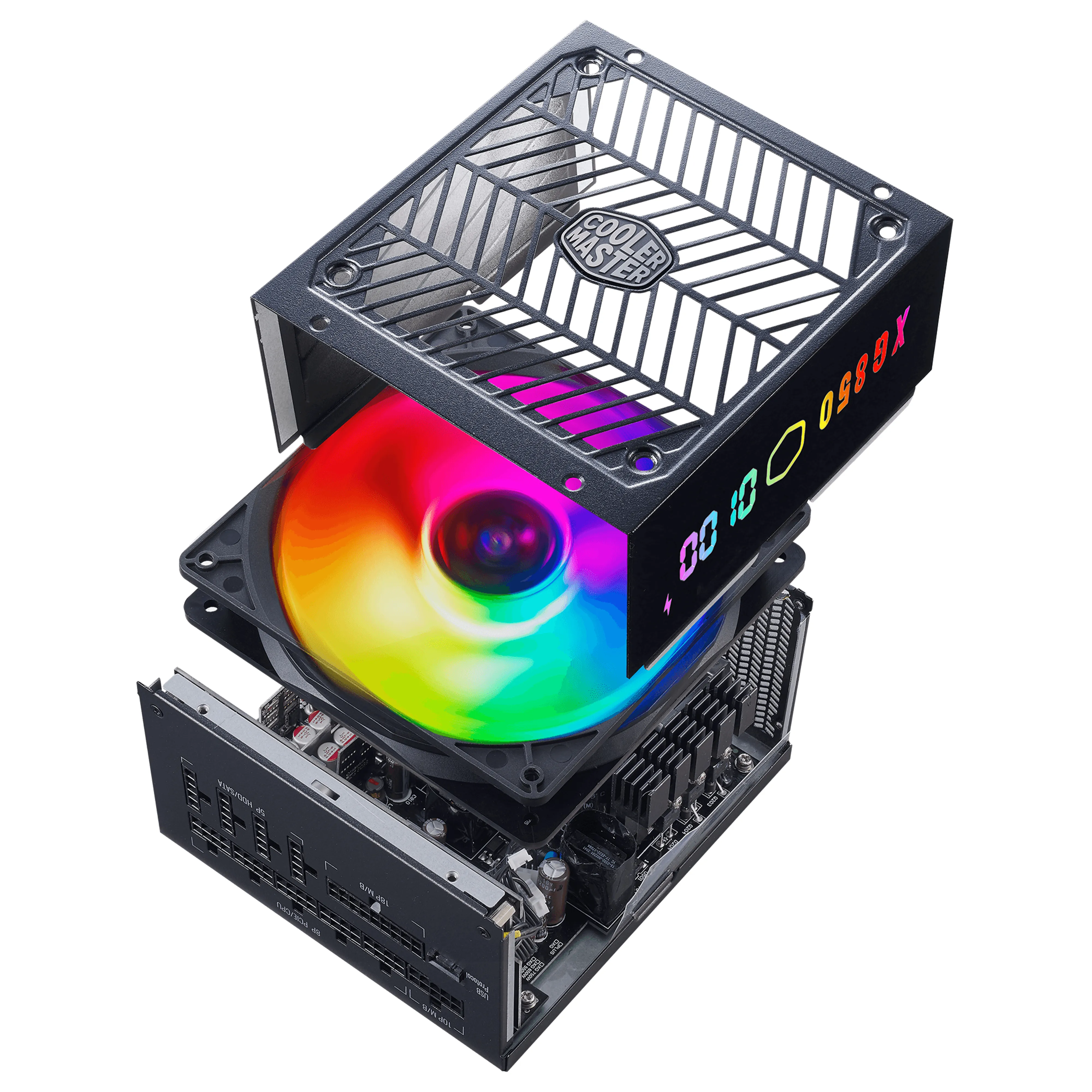 Cooler Master XG850 Plus 850W - PSU, 80 Plus Platinum