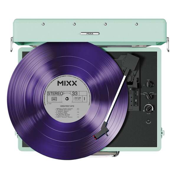 MIXX Revival 55 Stereo - vinyl records player, green