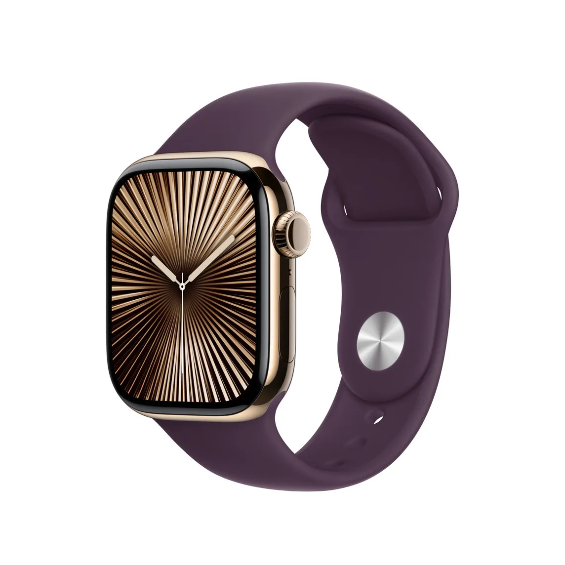 Apple Watch 42 mm - sportband, Plommon, M/L