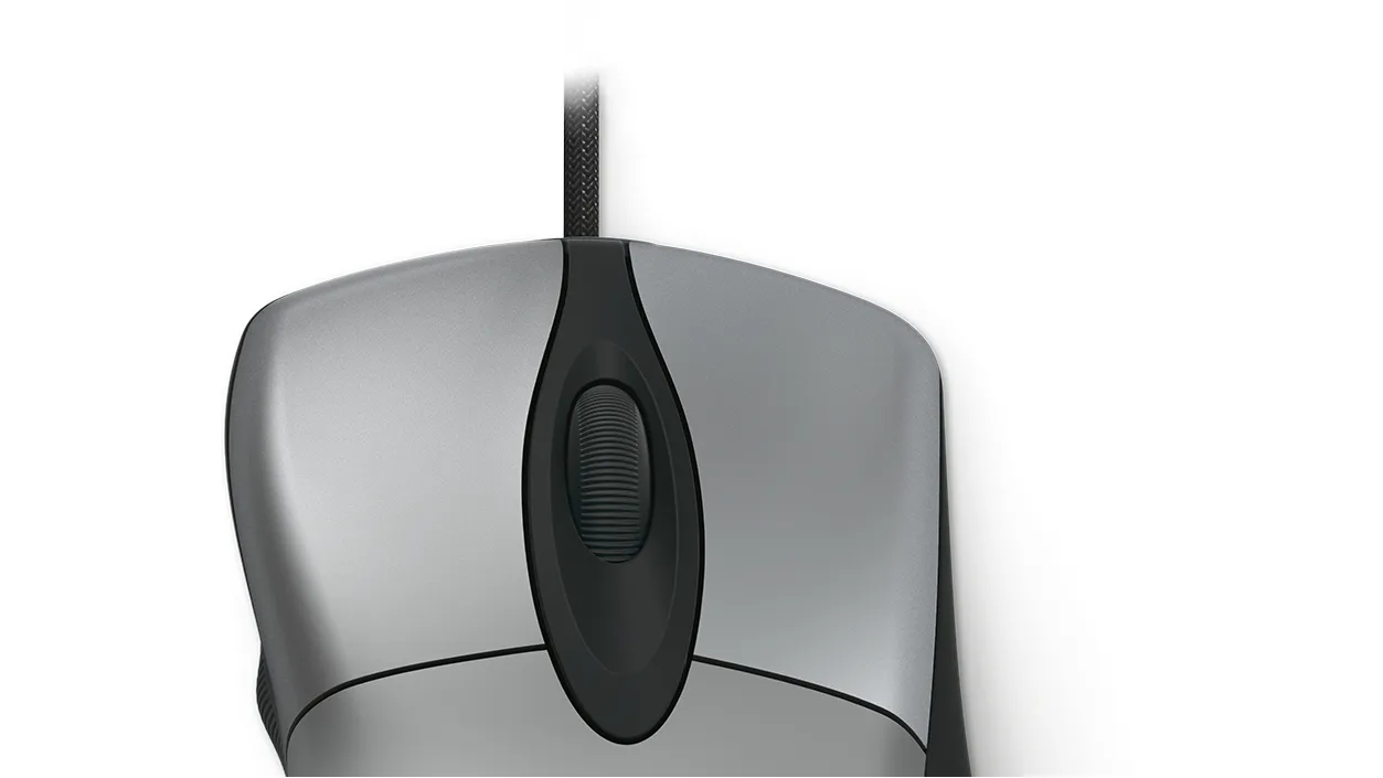 Microsoft IntelliMouse Pro - mouse, Blue/White