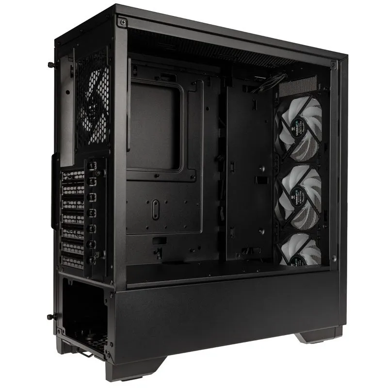 Kolink Unity Solar ARGB Mesh - midi case, black