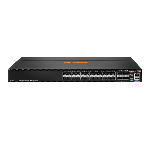 HPE Aruba Networking CX 8100 24x10G SFP+ 4x40/100G QSFP28 FB Airflow 3 Fans 2AC PSU SW Bundle EU en