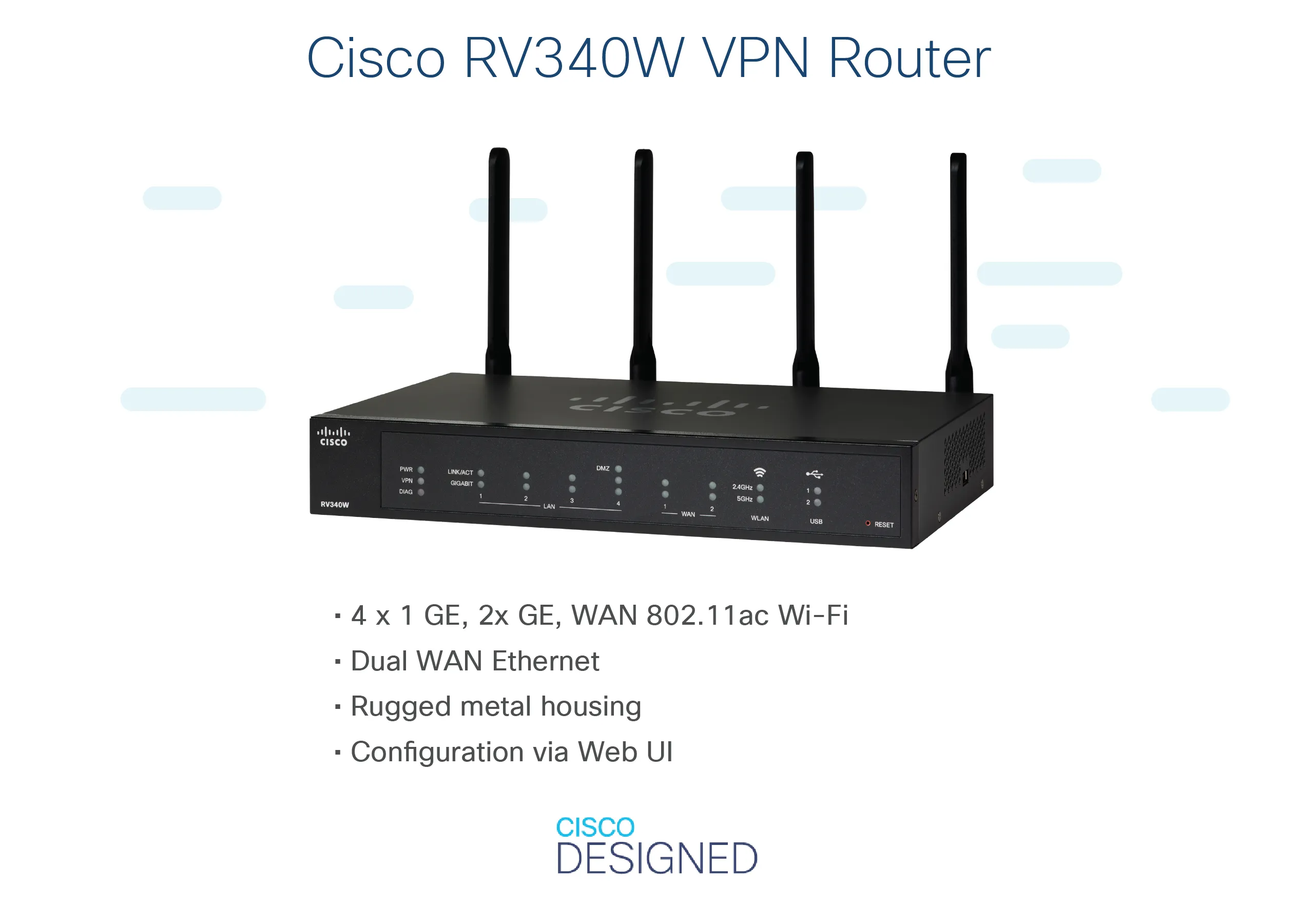 Router/RV340W WL-AC Dual WAN Gb VPN